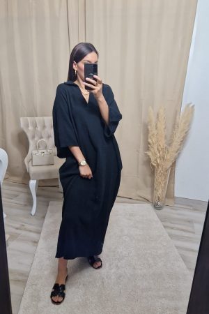 ROBE -  MANOLIA NOIR