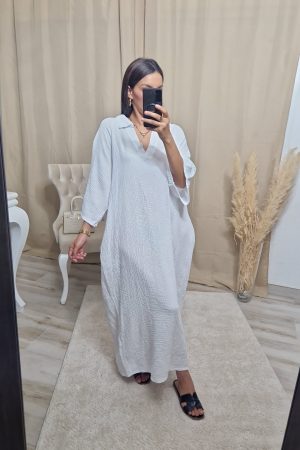 ROBE - MANOLIA BLANC