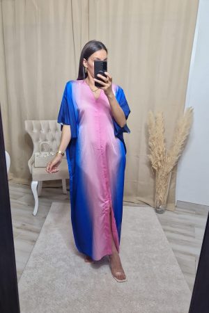 ROBE - RIM ROSE BLEU